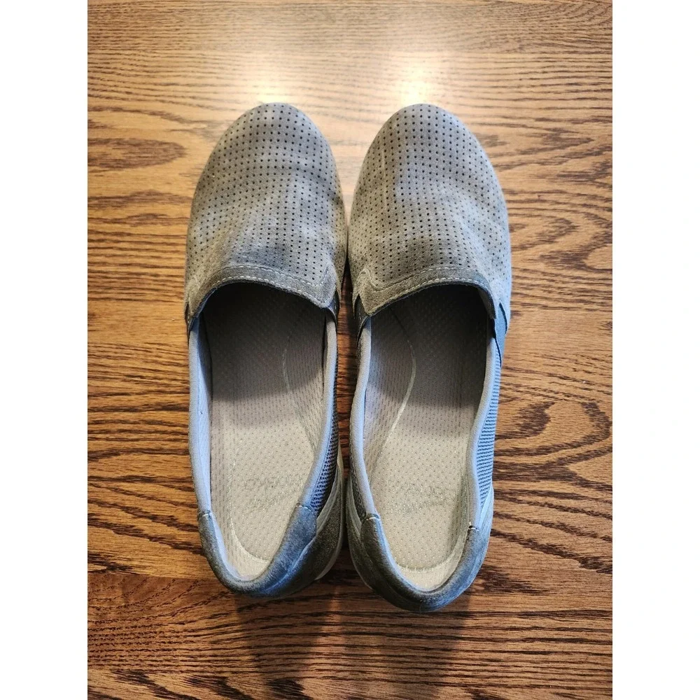 Dansko Women's‎ Halle Suede Leather Slip On Loafers Shoe Gray Sz EU 40/US 9.5-10